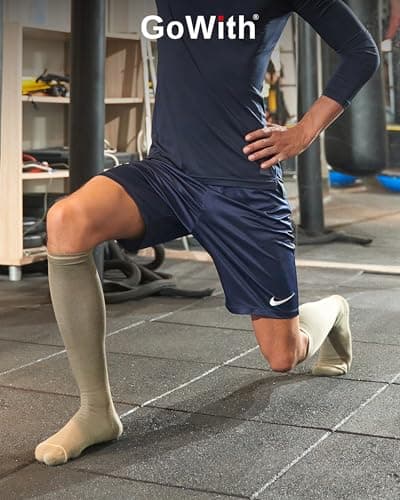 GoWith 2 Pairs Merino Wool Compression Socks 15-20 mmHg, Thermal — view 6