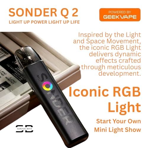 Geekvape Sonder Q2 Vape Kit [Olive Green] - No Nicotine — view 5