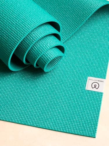 Yogamatters Sticky Yoga Mat - Original | Non-Slip | Workout Exercise Gym | (Teal) — view 3