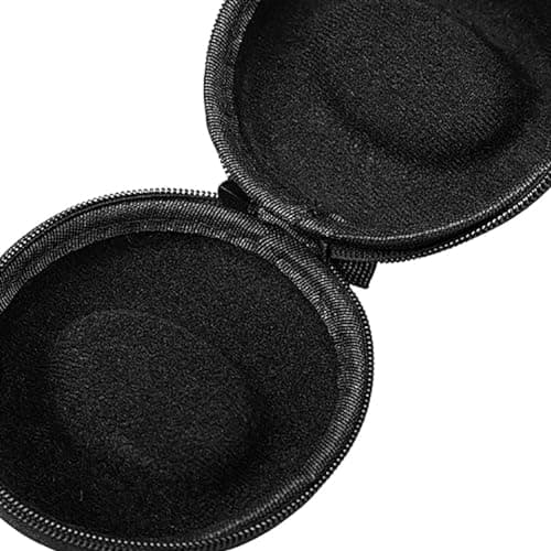 HKzzy Single Watch Cases, 2 Pack Watch Travel Storage Box Multifunction Jewelry Organizer for Most Watches Smart Watch and Trinkets (Black Dark-Blue) — view 3