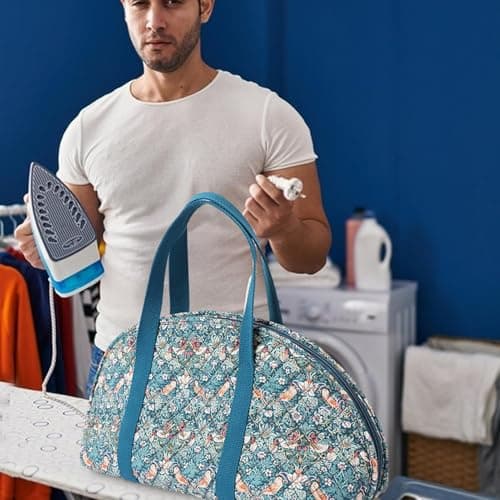 Lightweight Iron Caddy Bag | Smart Irons Travel Carrying Case | Shockproof Heat Resistant Full-Size & Handheld Steam Iron Storage Bag | Portable Organizer Tote for Home Laundry — view 2