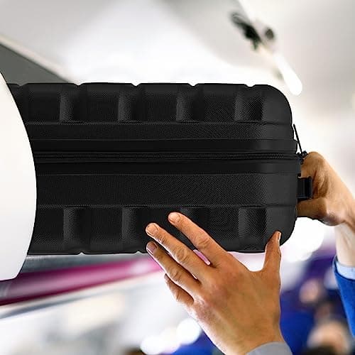 Flight Knight Lightweight 4 Wheel ABS Hard Case Medium Suitcase Approved for Over 100 Airlines Including easyJet, British Airways, Ryanair, Jet2, Emirates & Many More - Check-in Medium Size 25" — view 5