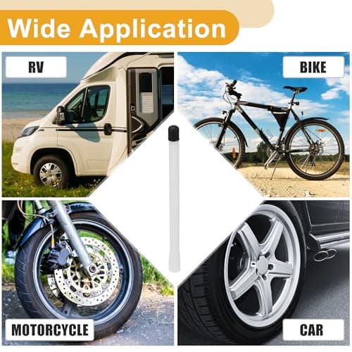 Partuto 20pcs 150mm 180 Degree Tyre Valve Inflation Adapter for Car — view 2