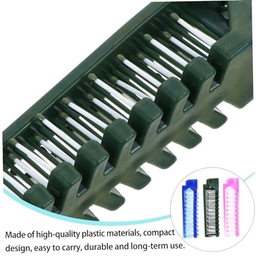 12pcs Folding Hair Comb Plastic Hotel Hair Comb for Travel — view 5