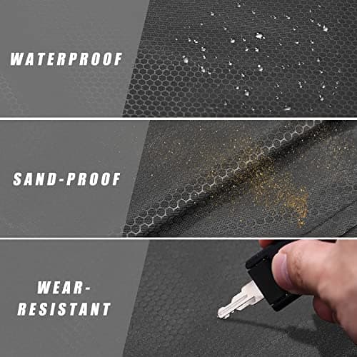 Odoland Picnic Blanket 110 x 160 cm Pocket Blanket Heatproof Sandproof Thin Ground Sheet - Lightweight Foldable Beach Mat for Outdoor Camping, Travel, Hiking, Picnic for 1-2 People — view 3