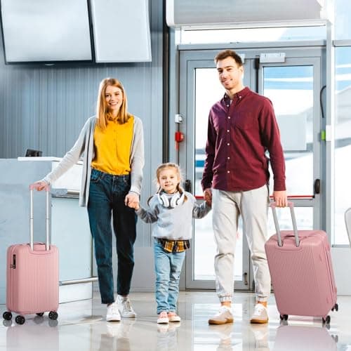 Tavoxda Cabin Suitcase 20 Inch ABS Hardshell Carry-on Luggage for Travel — view 2