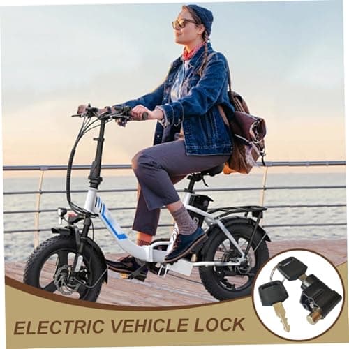 Rv Battery Lock, Anti-Theft Metal Safety Portable Ebike Key Ignition Rv Battery Box Lock with 2 Keys — view 2