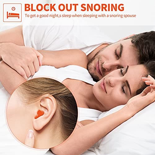 16 Pairs Silicone Ear Plugs Noise Canceling Soft Earplugs Sleep Swim — view 2