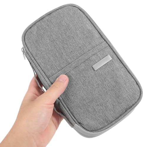 Kichvoe Waterproof Polyester Passport Wallet Travel Document Organizer — view 4