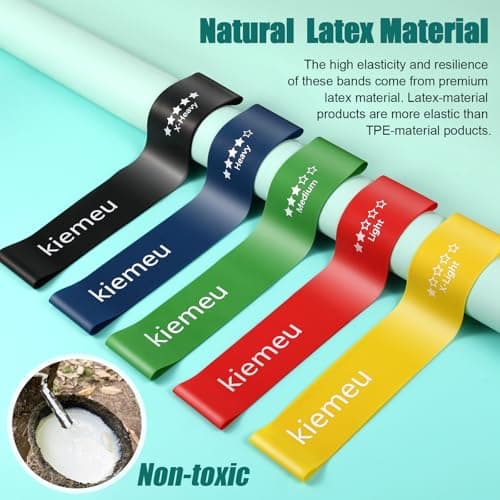 Mini Loop Resistance Bands For Women, 6 cm Widened Version — view 4