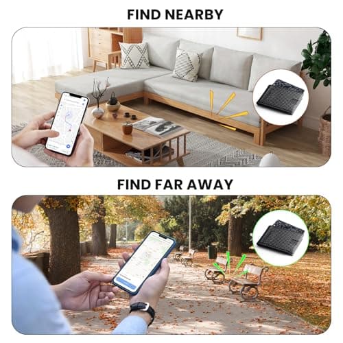 Ucard Wallet Tracker Card, Thin Bluetooth Tracker, Works with Apple Find My (iOS Only), Rechargeable, Wallet Finder and Item Locator for Wallet, Luggage Tags and More (Diamond Shimmer) — view 2