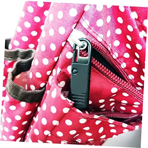 Anneome 4pcs Multi-Function Zipper Pullers for Clothing Bags Black Zipper Head Repair Kit for Jackets Luggage Backpacks DIY Projects and Replacement Needs — view 5