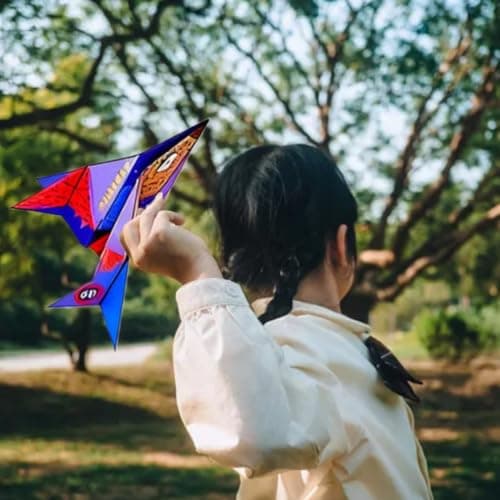 Paper Planes Activity Set for Children Boys Girls Includes Book Guide and 48 Sheets Multicolored Paper Creative DIY Toy for Rainy Day Crafts(48pc) — view 6