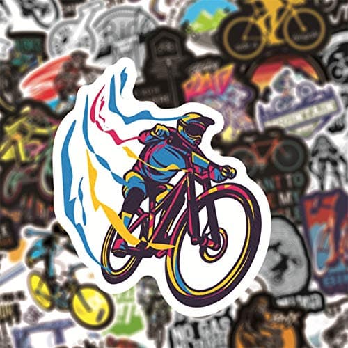 Sanmatic 100PCS Mountain Bike Stickers for Boys for Computer Cups Bike Motorcycle Helmet Travel Case Sticker — view 3