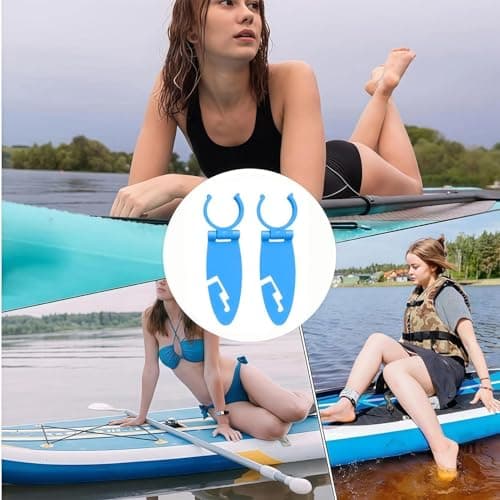 Cup Holder for Paddle Board, Waterproof Non-Slip Universal Drink Holder and Canoe Phone Mount, Heavy-Duty Light 16g Bracket for Inflatable Stand Up Paddleboards Kayaking Fishing Boats — view 4