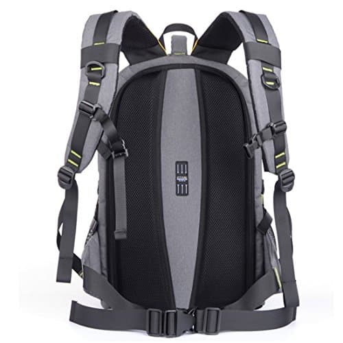 YUHAN Oxford Large Capacity Multi-function Waterproof Anti-shock SLR/DSLR Gadget Camera Bag Professional Gear Photography Travel Backpack Rucksack — view 5