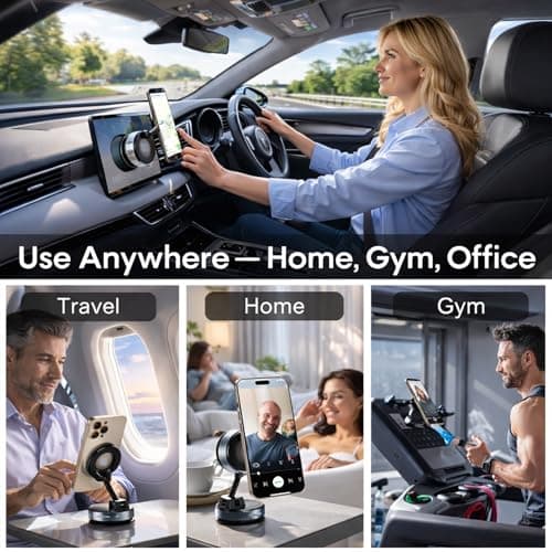 New Horrizon Magnetic Car Phone Holder for MagSafe Car Mount, 360° Rotation — view 3