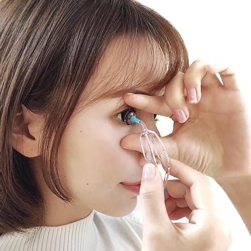 Contact Lens Remover Tool - Silicone Inserter and Removal Kit | Soft Contact Lenses Applicator with Uses for Long Nails, Travel, Hygiene, Daily Wear & Portable Eye Care Maintenance — view 3