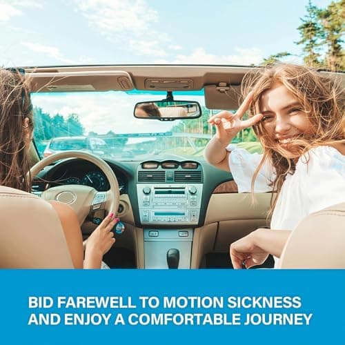 Motion Sickness Patches - 36 PCS Travel Sickness Patches, Fast-Acting Nausea Improve for Car, Cruise, Airplane Trips — view 5
