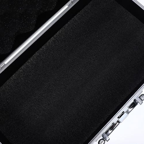 HOUDERCO Lockable Aluminum Hard Case Portable Large Capacity Tool Box — view 6