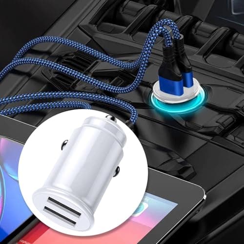 Fast Charger Car Adapter Mini Travel Quick Charging Car USB Phone Charger — view 2