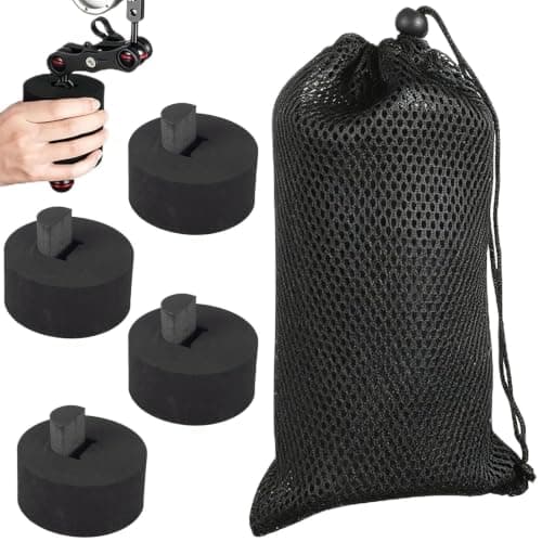 Scuba Diving Camera Float 4-Piece with Net Bag Foam