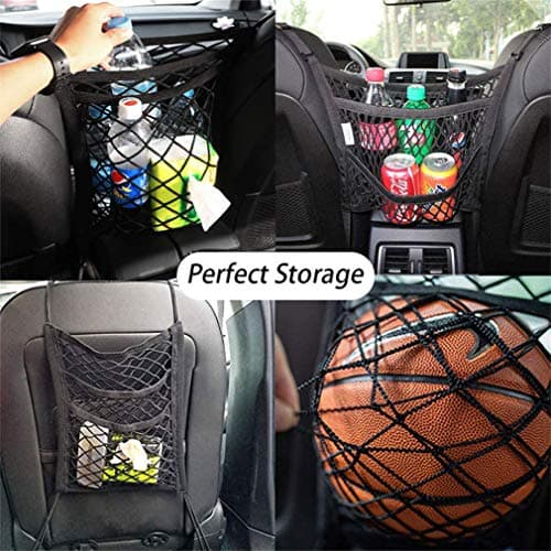DYKESON Pet Barrier, Dog Car Organizer, Expandable Storage Pouch, Handbag Holder, Universal Fit for Cars, SUVs, Trucks – Drive More — view 3