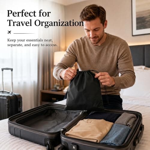 4Pcs Hanging Toiletry Bags Wet Dry Wash Bag Set for Travel and Gym — view 5
