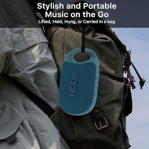 NOBIS Clip Portable Bluetooth Speaker, Up to 24H Playtime, IP68 Waterproof — view 2