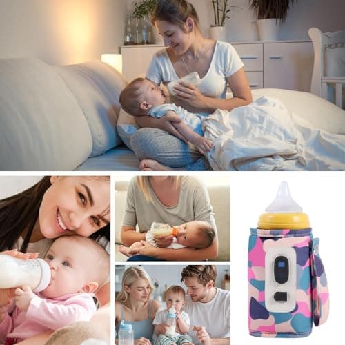 Bottle Warmer Sleeve Plug-in Insulated Sleeve with Strap — view 4