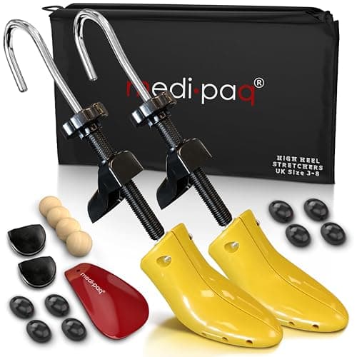 Medipaq High Heel Shoe Stretchers, Set of 2, UK 3-7 Plastic Shoe Trees