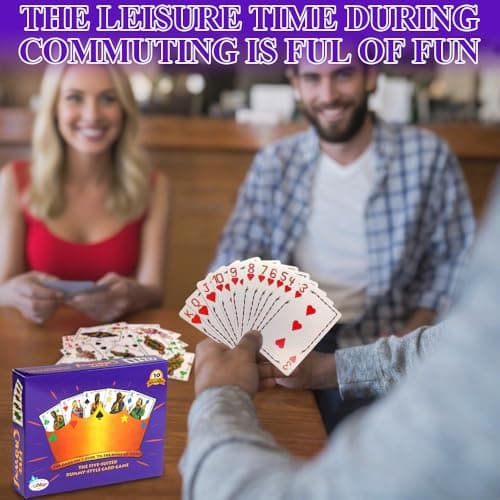 NAVESO Card Games Crown, Crown Playing Cards, Cro-wn Poker, Card Games for Families, Ca-rd Gam-es for 1 to 7 Players, Essential C-ard Game-s for Young Adults, Bring Joy to Friends — view 4