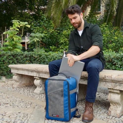Cabin Max Ryanair Cabin Bag Underseat Hand Luggage Travel Backpack 40x20x25 — view 2