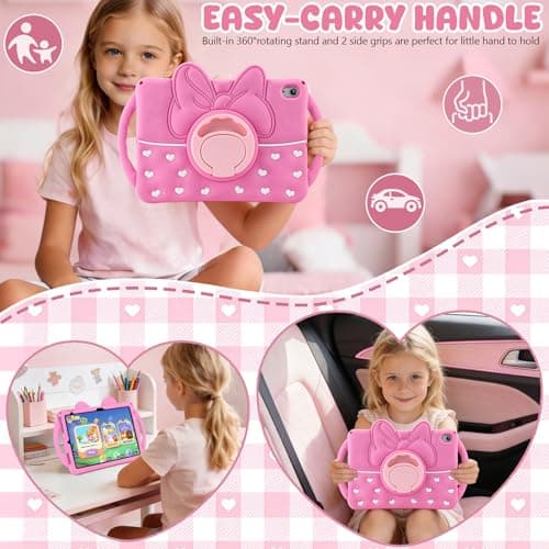 Aolcev for iPad A16 Case/iPad 10th Generation Case for Kids Girls — view 2