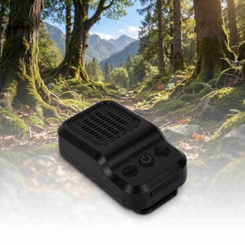 Dpofirs Clip On Bluetooth Speaker, Magnetic Portable Speaker for Hiking Camping Travel — view 3