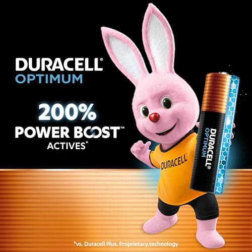 DURACELL Optimum AAA Alkaline Batteries (8 Pack) 1.5V, LR03 — view 2
