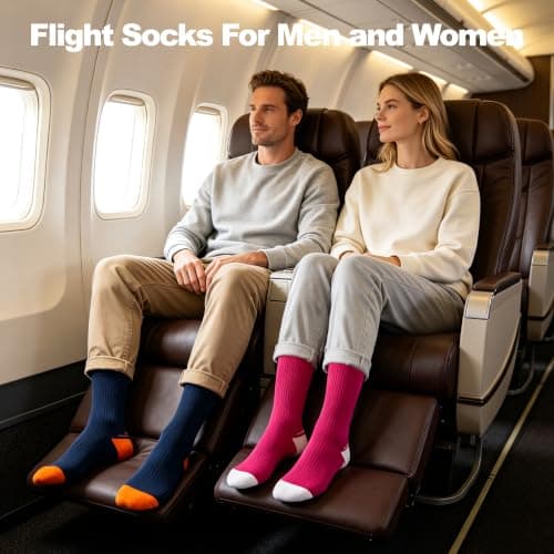 BISOUSOX Compression Socks for Men and Women 15-20 mmHg — view 4