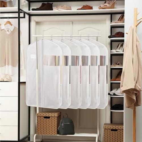 Ribbonlic 1 Pcs 40 Inch Organic Cotton Garment Bag Breathable — view 6