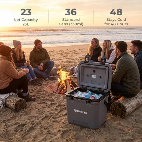 Subcold Master24 Cool Box | 24QT/23L | Rugged HDPE | PU Insulated — view 2