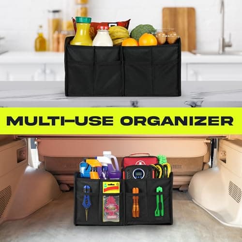 FORTEM Car Boot Organiser - Car Organiser & Storage for SUVs Trucks Sedans — view 5