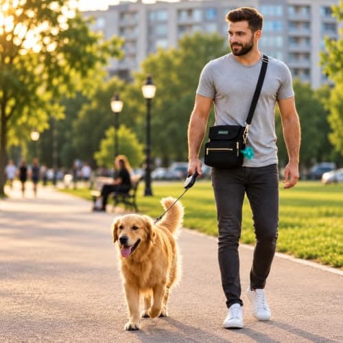 Barklington® 3-in-1 Dog Treat Pouch for Walking & Training — view 4
