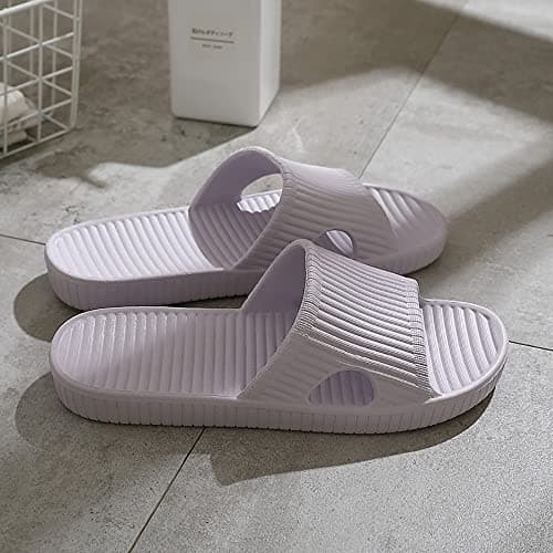 JIJIe Shower slipper, Slippers for Women bathroom or indoor use, anti-slip (Pink UK6/7, EU40/41) — view 6