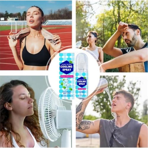 50ml Cooling Mist Spray for Hot Weather,Summer Cooling Spray for Face& Body — view 5