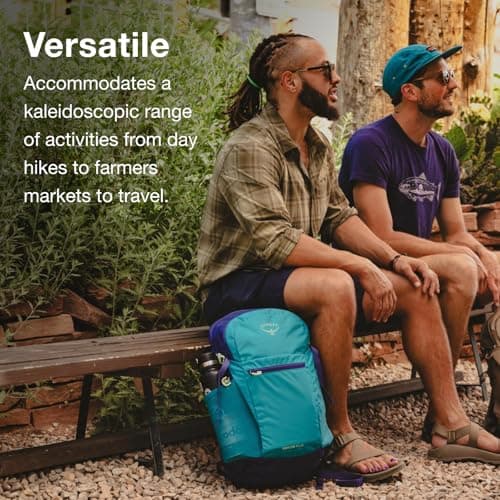 Osprey Daylite Plus Lifestyle Backpack, 20L, Green Belt/Green Canopy — view 4