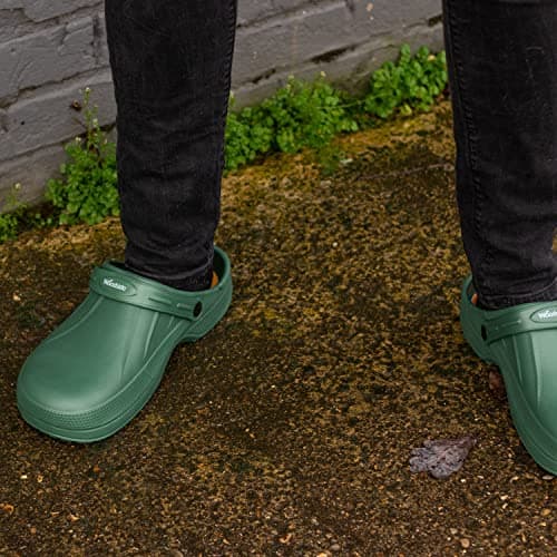 Woodside Clog Shoe, Multipurpose- Green Size 9 — view 2