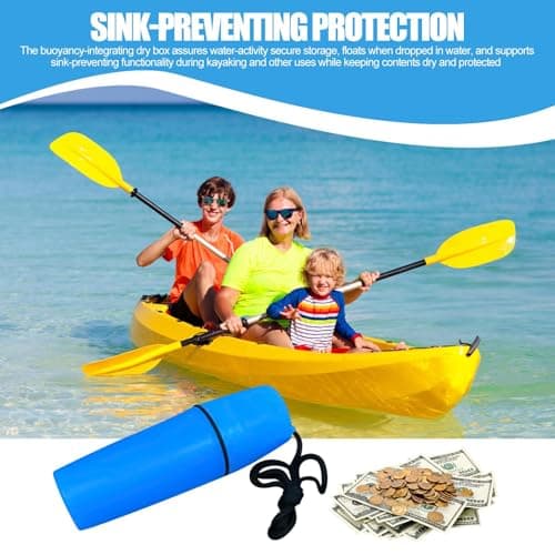 Small Waterproof Box – Dry Storage, Outdoor Case | Floating Equipment Container, Secure Lock Organizer, Weatherproof Compact Holder for Fishing Gear, Beach Survival Supplies, Travel Safety Tools — view 5