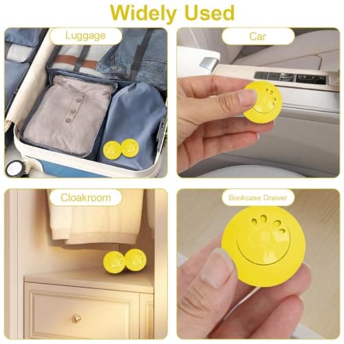 Sneaker Eliminator Balls, Reusable Shoe Odor Eliminator Balls Gym Bag Drawer Closet Deodorizer Balls, Lemon, as picture — view 6