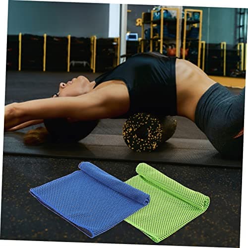 Toyvian 3pcs Quick Dry Sports Towels Polyester for Backpacking and Fitness — view 4
