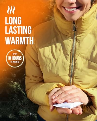 FERRIS | Air Activated Hand Warmers (10 Pack) | Up to 10 Hours Safe, Odourless Heat | Disposable Pocket & Hand Heat Packs for Cold Weather, Outdoor Sports, Camping, Hiking, Skiing & Winter Activities — view 5