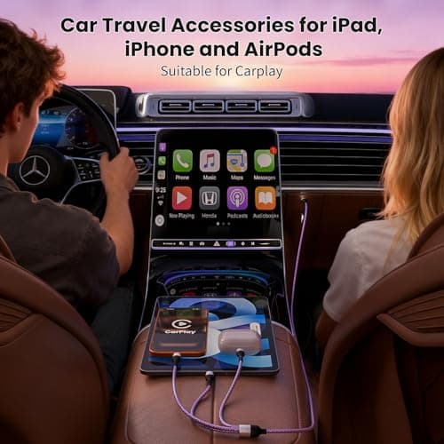 Travel Essentials, 3 in 2 Multi Charging Cable USB C Charger for iPhone 17, Multi Charger Cord with Type C/IP/Micro USB, Compatible for iPhone 17 to 11, Android, Galaxy, iPad, Data Sync, 5 FT — view 6